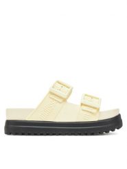 Melissa Klapki Melissa Cozy M Lover Platform Ad M 35977 Beżowy. Brązowe klapki Melissa, bez wzorów, z tworzywa sztucznego, bez obcasa. Za 309.99 zł.