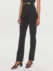 Marciano Guess Spodnie materiałowe 4GGB13 7074A Czarny Regular Fit. Czarne spodnie materiałowe Marciano Guess, z aplikacjami, z materiału. Za 399.99 zł.