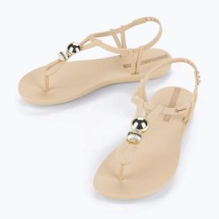 Sandały damskie Ipanema Class Sphere. Brązowe sandały Ipanema, bez wzorów, sportowe, bez obcasa, bez zapięcia. Za 99.00 zł.