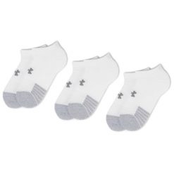 Skarpety krótkie Under Armour. Białe skarpety Under Armour, bez wzorów. Za 39.99 zł.