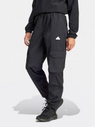Adidas Spodnie dresowe City Escape IQ4826 Czarny Loose Fit. Czarne spodnie dresowe Adidas, s, bez wzorów, z dresówki. Za 209.99 zł.