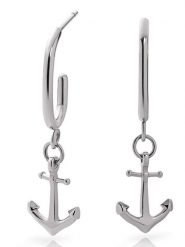 Paul Hewitt Kolczyki-wkrętki rozmiar: onesize. Szare kolczyki Paul Hewitt, ze stali. Za 161.73 zł.