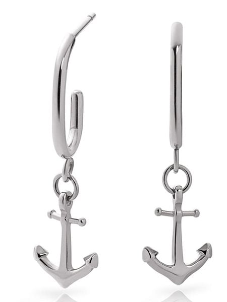 Paul Hewitt Kolczyki-wkrętki rozmiar: onesize. Szare kolczyki Paul Hewitt, ze stali. Za 161.73 zł.