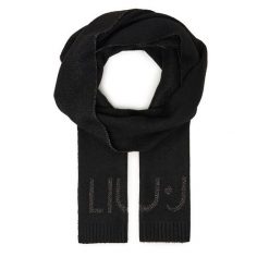 Szalik Liu Jo. Czarne szaliki Liu Jo, bez wzorów. Za 359.99 zł.