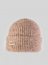 4F Czapka zimowa damska - różowa Uniwersalny. Czerwone czapki 4f, bez wzorów, z dzianiny. Za 69.99 zł.
