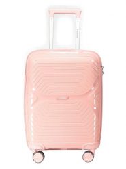 Geographical Norway Walizka "Silkovette" w kolorze jasnoróżowym - 34 x 53 x 21 cm rozmiar: onesize. Różowe walizki Geographical Norway, bez wzorów. Za 130.99 zł.