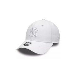Czapka z daszkiem damska New Era 9FORTY MLB New York Yankees 80524868. Białe czapki New Era, bez wzorów, z bawełny. Za 99.00 zł.