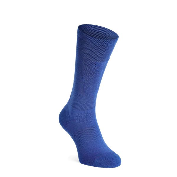 Skarpety merino Mons Royale Atlas Snow Sock. Niebieskie skarpety Mons Royale, bez wzorów. Za 92.99 zł.
