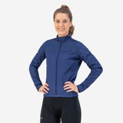 Kurtka zimowa damska Rogelli Core. Niebieskie kurtki sportowe Rogelli, na zimę, l, bez wzorów, bez kaptura, rowerowe. Za 310.00 zł.