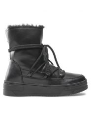 Jenny Fairy Śniegowce WS5806-04 Czarny. Czarne trapery i śniegowce Jenny Fairy, ze skóry. Za 179.99 zł.