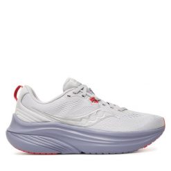 Buty do biegania Saucony. Szare obuwie sportowe Saucony, bez zapięcia, do biegania. Za 499.99 zł.