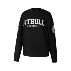 Bluza damska Pitbull z kapturem oversize Tyrian. Czarne bluzy PITBULL, xl, bez wzorów, z kapturem. W wyprzedaży za 130.90 zł.