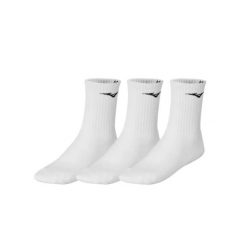 Skarpety do biegania Mizuno Training 3 pary. Białe skarpety Mizuno, bez wzorów. Za 49.99 zł.