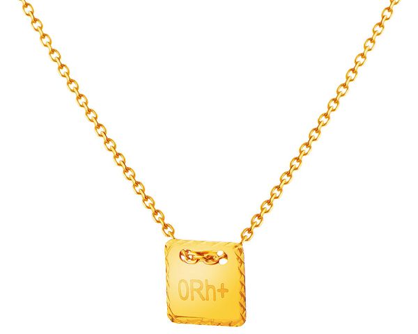 Złoty naszyjnik, ankier - 0Rh+. Żółte naszyjniki Apart, złote. Za 579.00 zł.