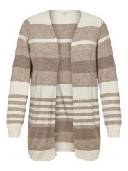 ONLY Kardigan w kolorze jasnobrązowo-kremowym rozmiar: XL-54. Brązowe kardigany Only, xl, bez wzorów. Za 92.64 zł.