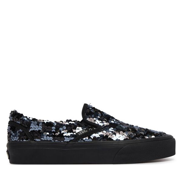 Tenisówki Vans. Czarne trampki Vans, bez wzorów, bez zapięcia. Za 399.99 zł.