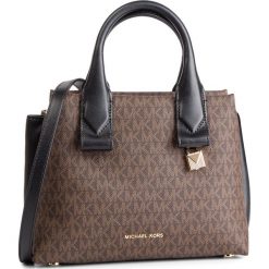 Torebka MICHAEL MICHAEL KORS - Rollins 30H8GX3S1B Brown/Blk. Brązowe torby na ramię MICHAEL Michael Kors, bez wzorów, ze skóry, na ramię, bez dodatków. W wyprzedaży za 659.00 zł.