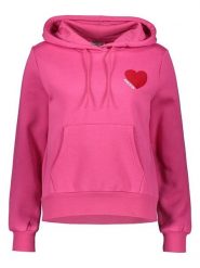 ONLY Bluza w kolorze różowym rozmiar: L. Różowe bluzy Only, l, bez wzorów, z kapturem. Za 106.38 zł.