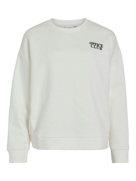 Vila Bluza "Vimaldea" w kolorze jasnoszarym rozmiar: XL. Szare bluzy Vila, xl, bez wzorów, bez kaptura. Za 113.36 zł.