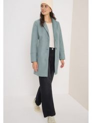 Cecil Płaszcz przejściowy w kolorze błękitnym rozmiar: M. Niebieskie płaszcze Cecil, m, bez wzorów, bez kaptura. Za 347.81 zł.