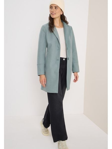 Cecil Płaszcz przejściowy w kolorze błękitnym rozmiar: M. Niebieskie płaszcze Cecil, m, bez wzorów, bez kaptura. Za 284.15 zł.