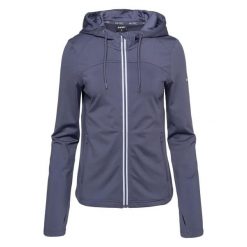 Damska bluza z kapturem zapinana na zamek Hi-Tec Tolin. Szare bluzy Hi-tec, bez wzorów, z kapturem. Za 156.99 zł.