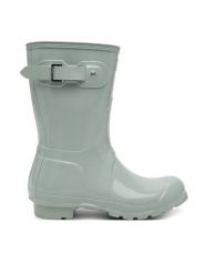 Hunter Kalosze WFS1000RGL Błękitny. Niebieskie kalosze Hunter, bez wzorów, z tworzywa sztucznego. Za 399.99 zł.