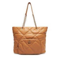 Torebka Beverly Hills Polo Club. Brązowe torebki klasyczne Beverly Hills Polo Club, bez wzorów, bez dodatków. Za 279.99 zł.