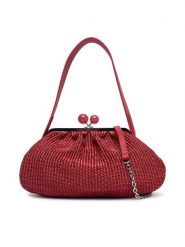 Weekend Max Mara Torebka 2615511105650 Różowy. Czerwone torebki klasyczne Weekend Max Mara, bez wzorów, z materiału, bez dodatków. Za 1,579.00 zł.