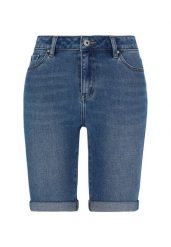 Szorty jeansowe, Slim Fit, E-NEDA. Szorty Volcano, bez wzorów, z bawełny, klasyczne. Za 149.99 zł.