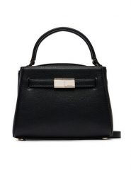 DKNY Torebka Paxton Sm Satchel R41DAC76 Czarny. Czarne torebki klasyczne DKNY, bez wzorów, ze skóry, bez dodatków. Za 1,109.00 zł.
