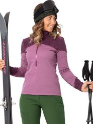 LaMunt Bluza polarowa "Jenny" w kolorze fioletowym rozmiar: 32. Różowe bluzy LaMunt, bez wzorów, z polaru, bez kaptura. Za 382.99 zł.