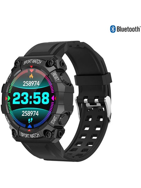 SmartCase Smartwatch w kolorze czarnym rozmiar: onesize. Czarne, cyfrowe zegarki SmartCase, ze stali. Za 85.95 zł.