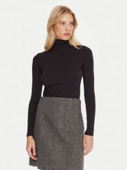 Weekend Max Mara Golf Multif 2525946022 Czarny Slim Fit. Czarne golfy Weekend Max Mara, xl, bez wzorów, z wiskozy, bez ramiączek. Za 359.99 zł.