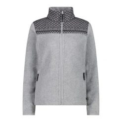 Bluza damska turystyczna CMP 34J0486. Czarne bluzy CMP, s, bez wzorów, bez kaptura. Za 382.50 zł.