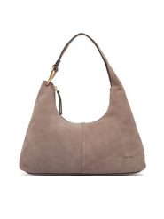 Calvin Klein Torebka LV04F3691G Szary. Szare torebki klasyczne Calvin Klein, bez wzorów, ze skóry, bez dodatków. Za 899.99 zł.