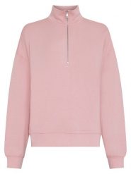 MOSS COPENHAGEN Bluza w kolorze jasnoróżowym rozmiar: XS/S. Różowe bluzy Moss Copenhagen, s, bez wzorów, bez kaptura. Za 134.45 zł.