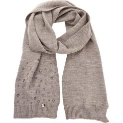 Szal LIU JO - Scoarpa 30x175 Appli N67247 M0300 Pale Brown 60205. Brązowe szaliki Liu Jo, bez wzorów, z materiału. W wyprzedaży za 139.00 zł.