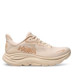 Buty do biegania Hoka. Brązowe obuwie sportowe HOKA, bez zapięcia, do biegania. Za 719.99 zł.