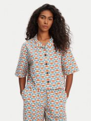 Quiksilver Koszula Dad Crop Fit EQWWT03144 Kolorowy Relaxed Fit. Koszule Quiksilver, s, bez wzorów, z bawełny, bez kołnierzyka, bez ramiączek. Za 169.99 zł.