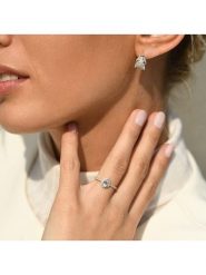 DIAMOND & CO Złoty pierścionek "Pescara" z diamentami rozmiar: 56. Szare pierścionki Diamond & Co, z diamentem, złote. Za 1,174.99 zł.