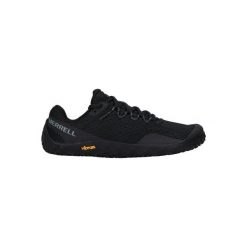 Buty damskie Merrell Vapor Glove 6. Czarne obuwie sportowe Merrell, bez zapięcia, do biegania. Za 489.35 zł.