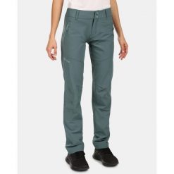 Damskie spodnie outdoorowe Kilpi LAGO-W. Zielone spodnie sportowe Kilpi, na lato, xs, bez wzorów, z nylonu, trekkingowe. Za 318.77 zł.