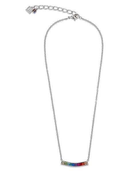 COEUR DE LION Naszyjnik z elementem ozdobnym - dł. 41 cm rozmiar: onesize. Szare naszyjniki COEUR DE LION, z kryształem, ze stali. Za 173.99 zł.