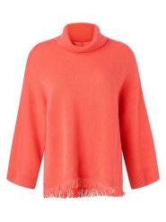 Maerz Muenchen Wełniany golf w kolorze pomarańczowym rozmiar: 46. Pomarańczowe golfy Maerz Muenchen, bez wzorów, z wełny, bez ramiączek. Za 314.95 zł.