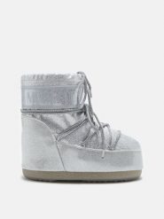 Moon Boot ICON LOW GLITTER Śniegowce damskie. Szare trapery i śniegowce Moon Boot. Za 1,033.99 zł.