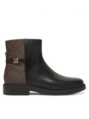 MICHAEL Michael Kors Botki 40F5MAME6L Czarny. Czarne botki MICHAEL Michael Kors, bez wzorów, ze skóry, bez obcasa, na płaskiej podeszwie, bez zapięcia. Za 789.99 zł.