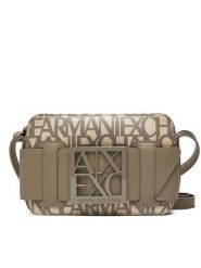 Armani Exchange Torebka 942699 3F742 M1014 Beżowy. Brązowe listonoszki Armani Exchange, bez wzorów, z materiału, bez dodatków. Za 469.99 zł.