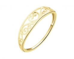 Złoty pierścionek. Żółte pierścionki Apart, złote. Za 489.00 zł.