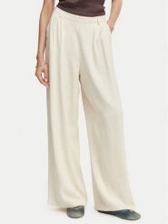 ONLY Spodnie materiałowe Lemmia 15370398 Beżowy Regular Fit. Brązowe spodnie materiałowe Only, m, bez wzorów, z materiału. Za 169.99 zł.